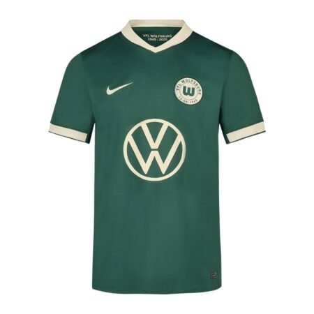 Camisa VFL Wolfsburg Verde 2025/26 Aniversário Masculina
