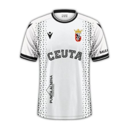 Camisa AD Ceuta Cinza 2025/26 Home I Masculina