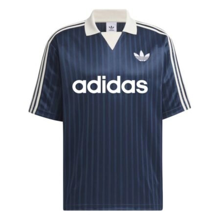 Camisa Adidas 2025/26 Azul Escuro 3 Stripes Originals Masculina