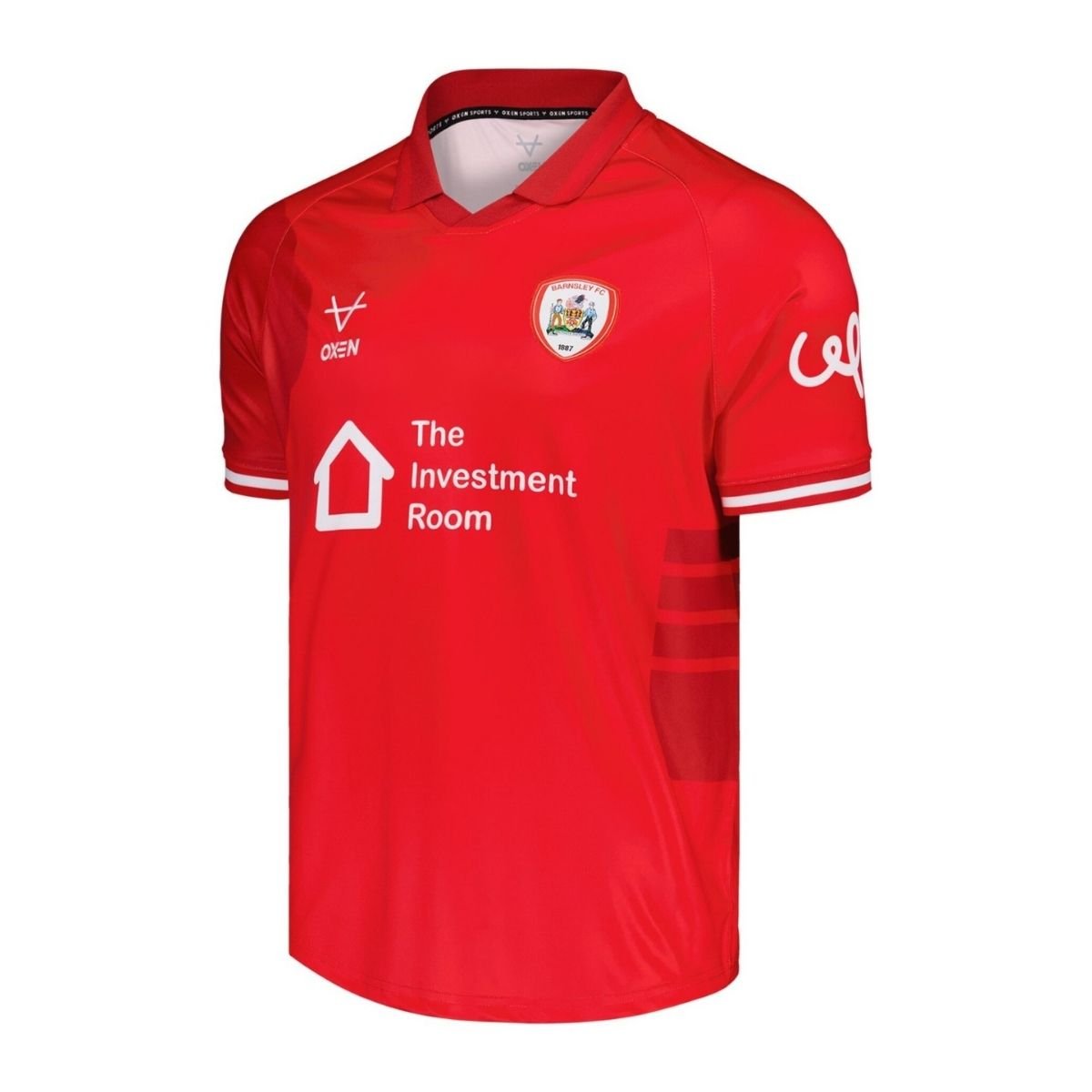 camisa-barnsley-fc-vermelho-2025-26-home-i-masculina Camisa Barnsley FC Vermelha 2025/26 Home I Masculina