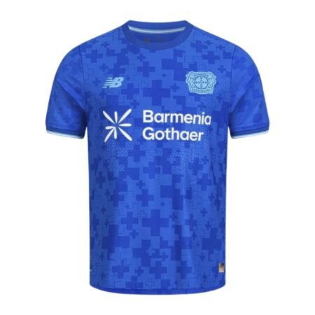 Camisa Bayer Leverkusen Azul 2025/26 Third III Masculina