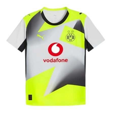 Camisa Borussia Dortmund Verde/Cinza 2025/26 Away Masculina