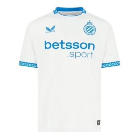 Camisa Club Brugge Branco 2025/26 Away II Masculina