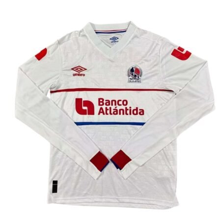 Camisa Club Olimpia Deportivo Branca 2025/26 Home I Manga Longa