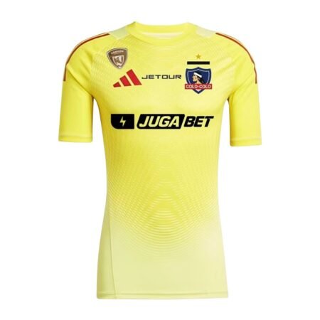 amisa Colo Colo Amarelo 2025/26 Goleiro Masculina