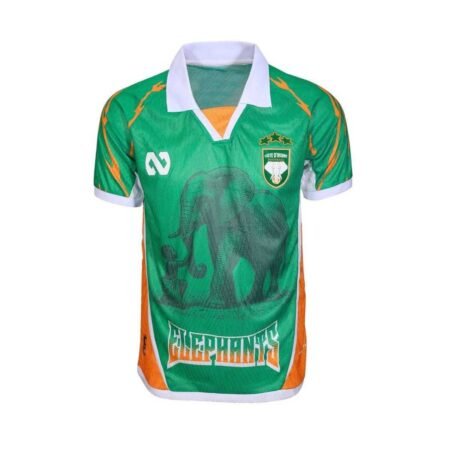 Camisa Costa do Marfim Verde 2025/26 Masculina