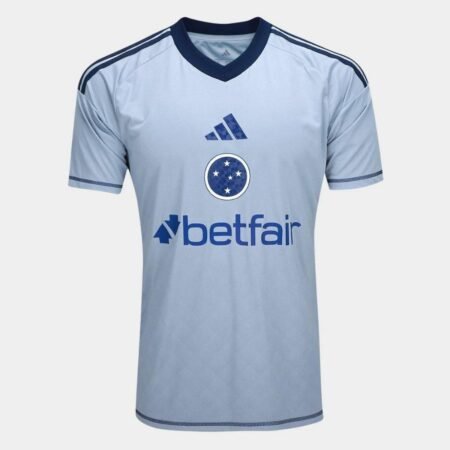 Camisa Cruzeiro Goleiro Azul Royal 2025/26 Especial Masculina