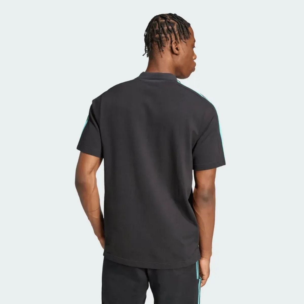 camisa-dna-mercedes-amg-petronas-f1-team-2025-26-masculina (2) Camisa DNA Mercedes AMG Petronas F1 Team 2025/26 Polo Preta Masculina