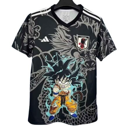 Camisa Japão Dragon Ball Goku Preta 2025/26 Especial Masculina