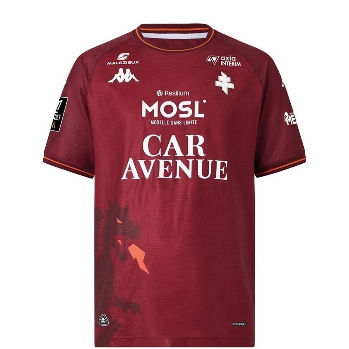 camisa-metz-vermelho-2025-26-home-masculina Camisa FC Metz Vermelho 2025/26 Home I Masculina