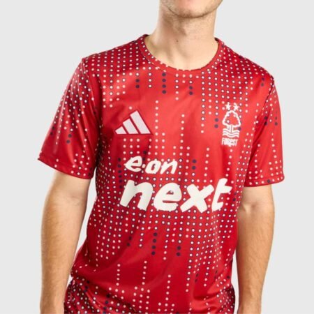 Camisa Nottingham Forest Vermelha 2025/26 Pré-jogo Masculina