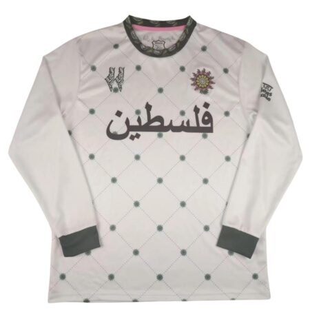 Camisa FC Palestina Bege 2025/26 Manga Longa