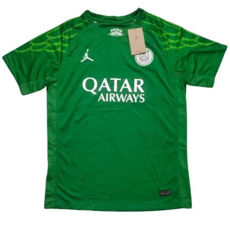 Camisa PSG Verde Jordan 2025/26 Goleiro Masculina