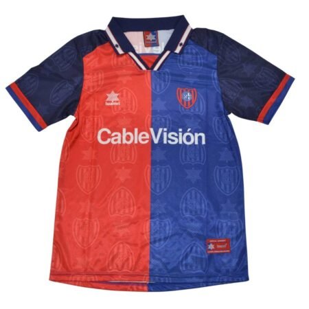 Camisa San Lorenzo Azul/Vermelho 1999 Home Masculina