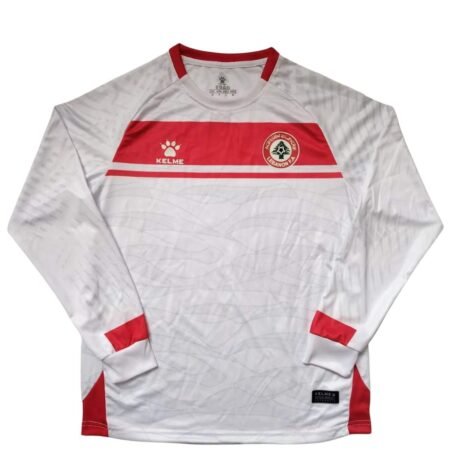 Camisa Seleção da Líbia Branca 2024/25 Away II Manga Longa