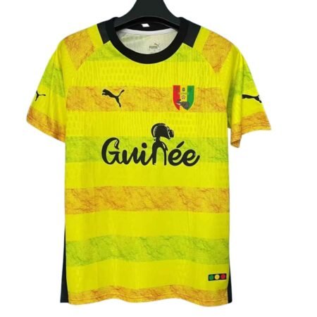 Camisa Seleção de Guiné Amarela 2025/26 Masculina