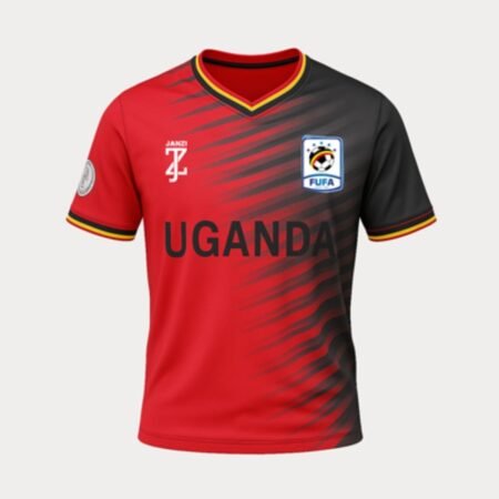 Camisa Seleção de Uganda Vermelha 2024/25 Home I Masculina