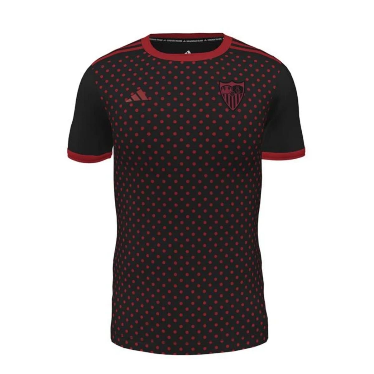 camisa-sevilla-fc-preta-2025-26-treino-masculina Camisa Sevilla FC Preta 2025/26 Treino Masculina