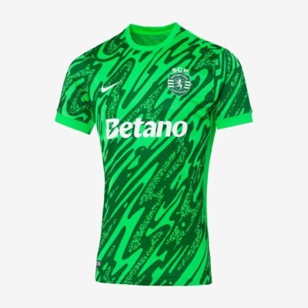 Camisa Sporting CP Verde 2025/26 Goleiro Masculina