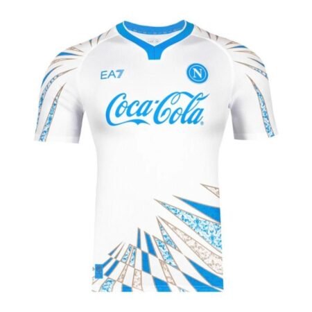 Camisa SSC Napoli Azul 2025/26 Pré-Jogo Masculina