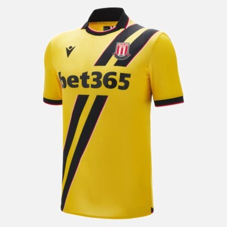 Camisa Stoke City Amarelo 2025/26 Third III Masculina