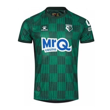 Camisa Watford FC Verde 2025/26 Away Masculina