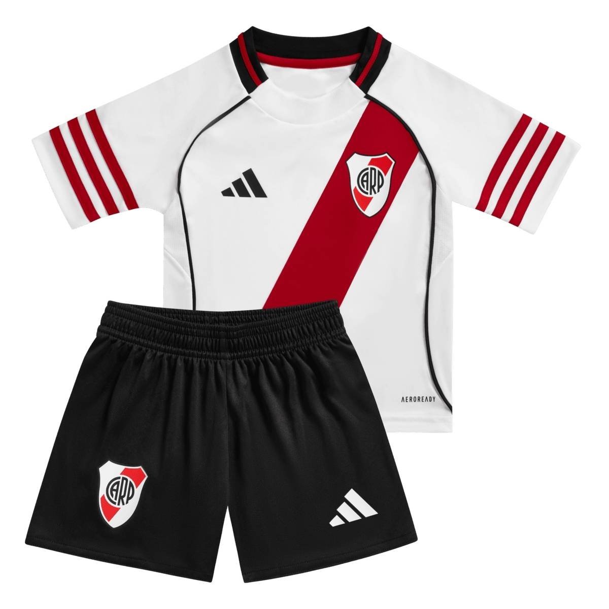 kit-infantil-River-plate-branco-2025-26-titular-unissex Kit Infantil River Plate Branco 2025/26 Titular Unissex