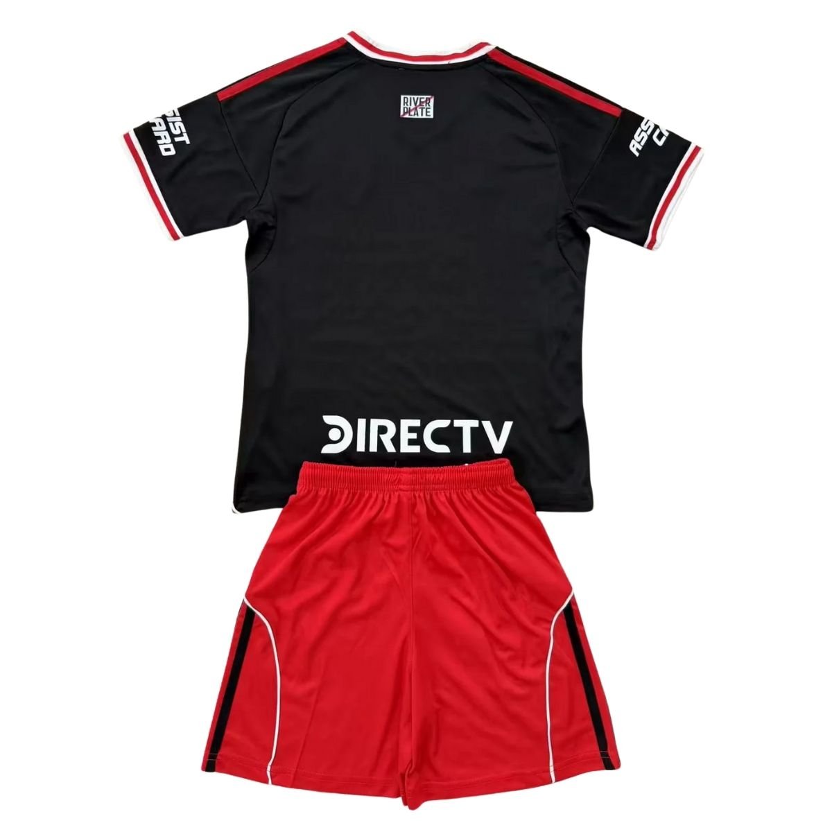 kit-infantil-River-plate-vermelho-preto-2025-26-away-unissex (1) Kit Infantil River Plate Vermelho/Preto 2025/26 Away Unissex