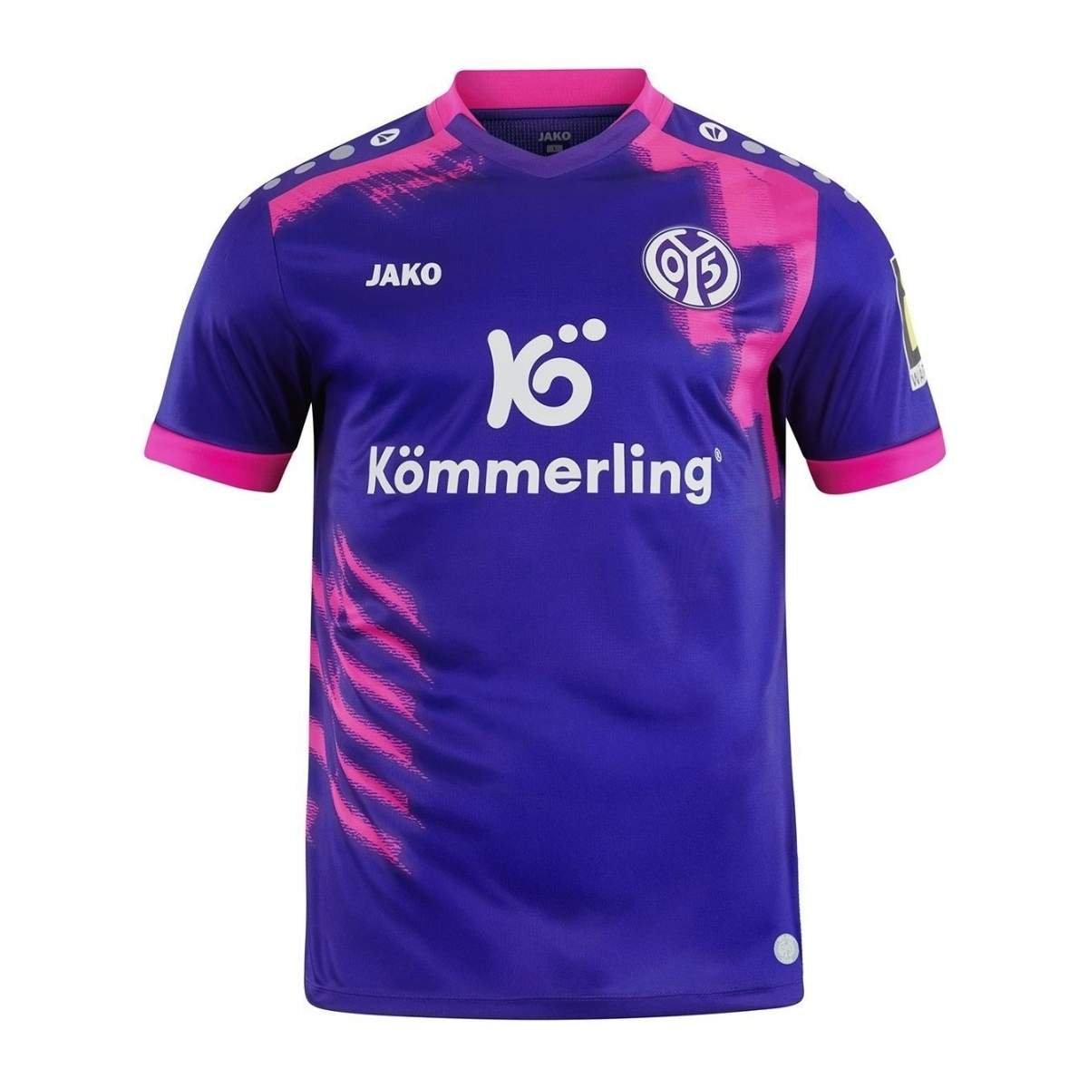 camisa-1-fsv-mainz-05-roxo-2025-26-away-ii-masculina Camisa 1 FSV Mainz 05 Roxo 2025/26 Away II Masculina