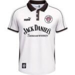 camisa-St-Pauli-branco-marron-1999-00-home-masculina