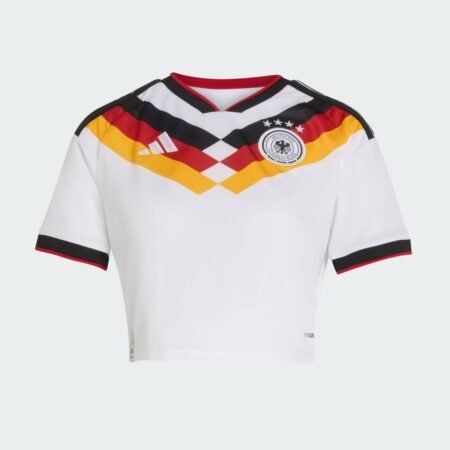 Camisa Cropped Alemanha Branca Copa 2026/27 Home I Feminina