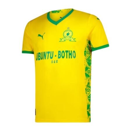 Camisa Mamelodi Sundowns Amarela 2025/26 Home I Masculina