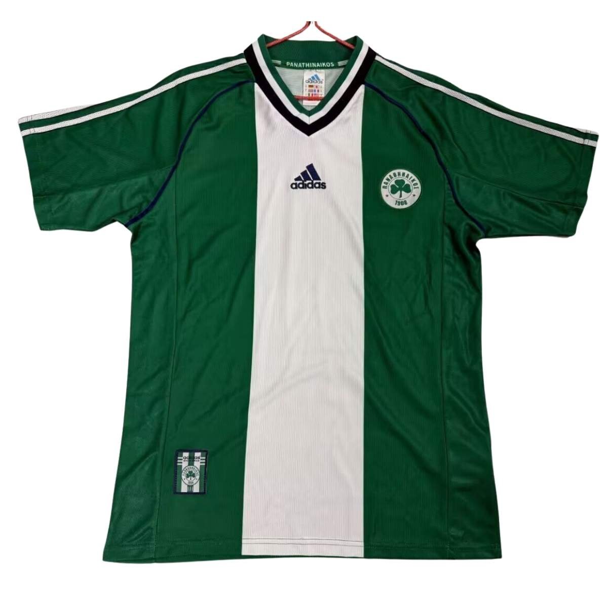 camisa-panathinaikos-verde-1998-99-home-masculina Camisa Panathinaikos Verde 1998/99 Home Masculina