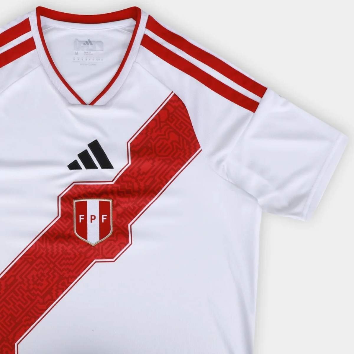 camisa-selecao-peru-branca-2026-27-home-i-masculina (3) Camisa Seleção Peru Branca 2026/27 Home I Masculina