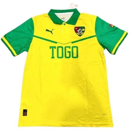 Camisa Seleção de Togo Amarela 2025/26 Polo Masculina