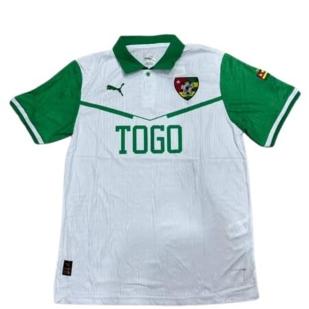 Camisa Seleção de Togo Branca 2025/26 Polo Masculina