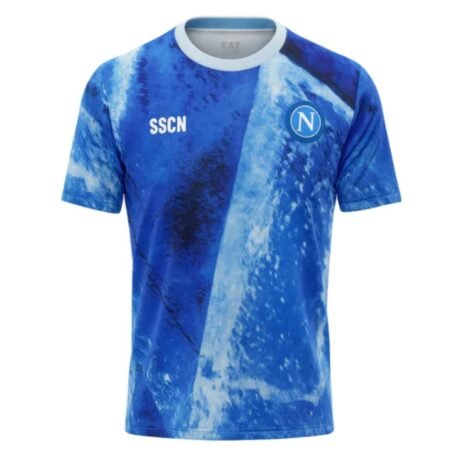 Camisa SSC Napoli Azul Marechiaro 2025/26 Masculina