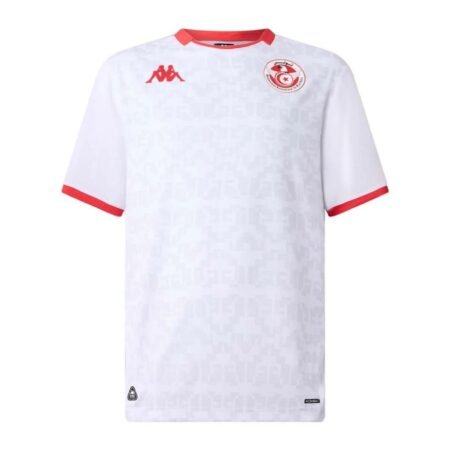 Camisa Tunísia Branca 2025/26 Away II Masculina