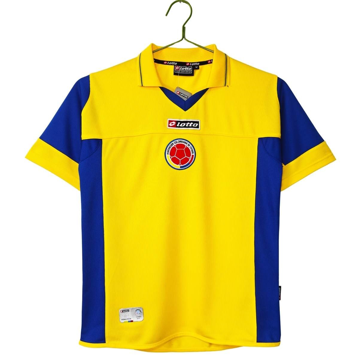 camisa-colombia-amarela-2003-04-home-i-masculina Camisa Colômbia Amarela 2003/04 Home I Masculina