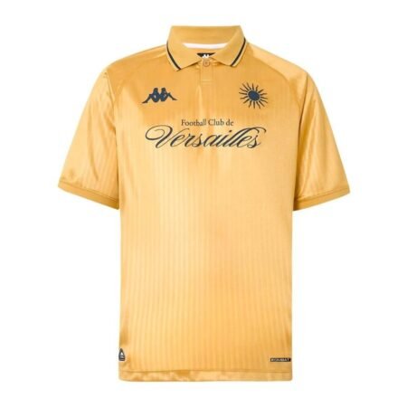 Camisa FC Versailles Dourada 2025/26 Especial Polo Masculina