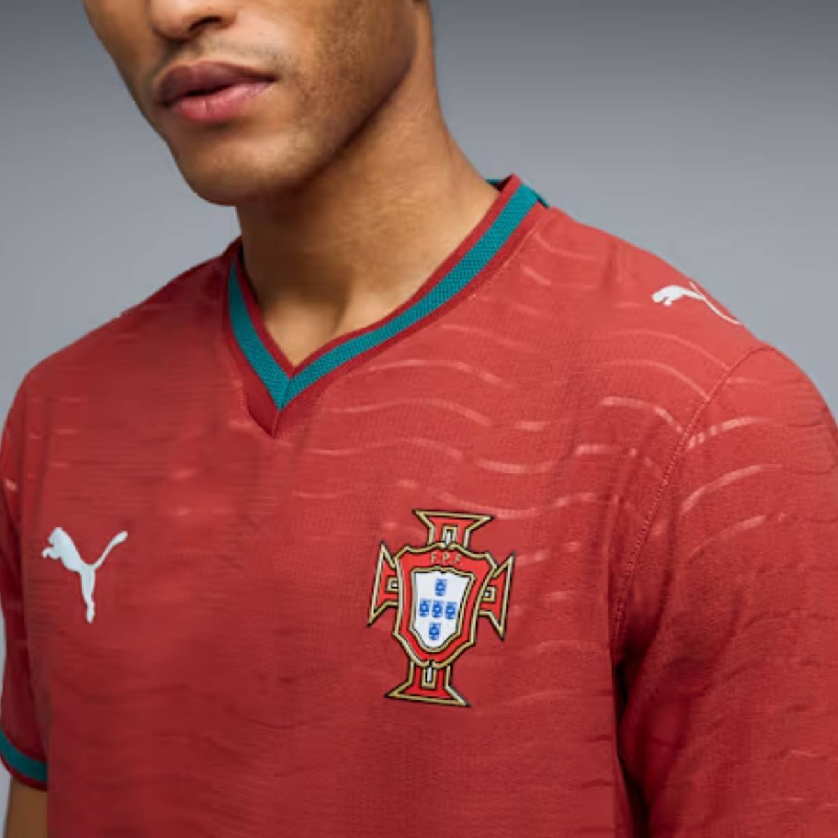 camisa-portugal-vermelha-copa-2026-27-home-i-jogador (3) Camisa de Portugal Vermelha Copa 2026/27 Home I Jogador