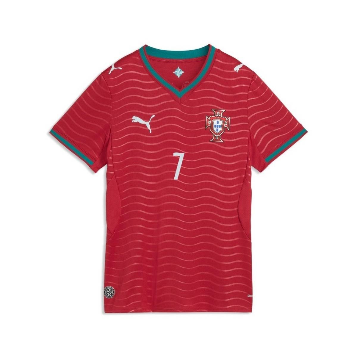 camisa-portugal-vermelha-ronaldo-7-copa-2026-27-home-i-feminina Camisa de Portugal Vermelha Ronaldo #7 Copa 2026/27 Home I Feminina