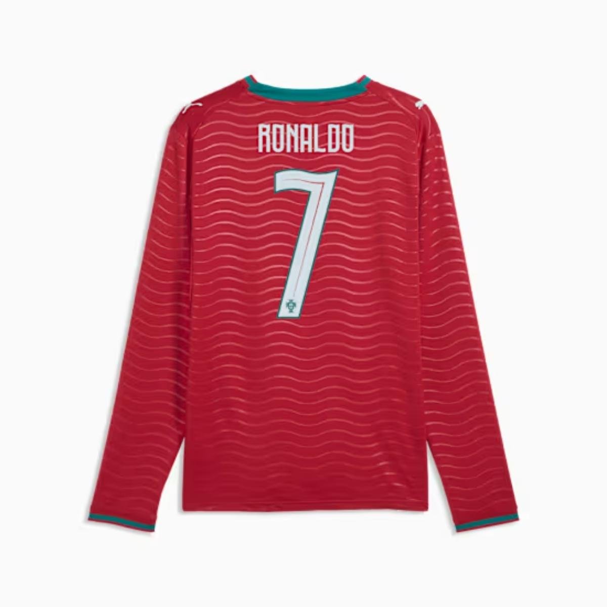 camisa-portugal-vermelha-ronaldo-7-copa-2026-27-home-i-manga-longa (1) Camisa de Portugal Vermelha Ronaldo #7 Copa 2026/27 Home I Manga Longa