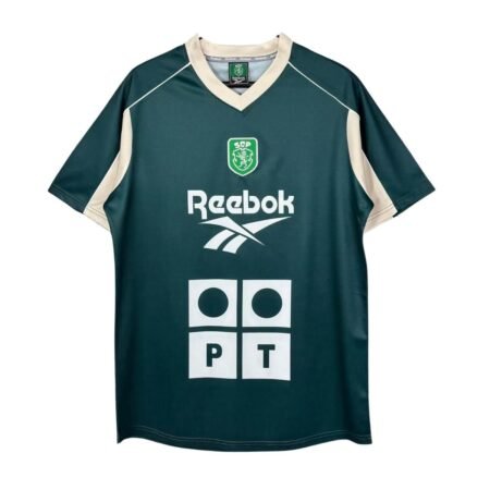 Camisa Sporting CP Verde 2000/01 Treino Masculina