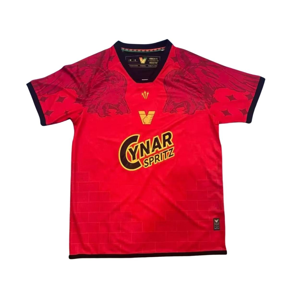 camisa-venezia-fc-vermelha-2025-26-pre-jogo-masculina Camisa Venezia FC Vermelha C/Patrocícnio 2025/26 Masculina