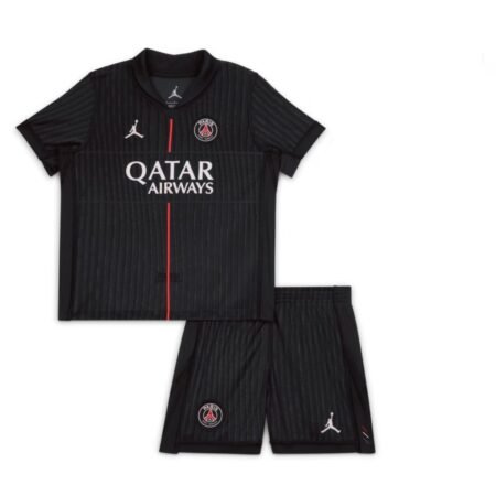 Kit Infantil PSG Azul Escuro 2025/26 Fourth IV Unissex