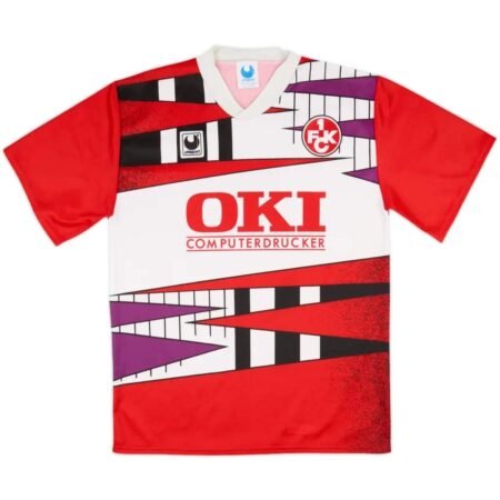 Camisa FC Kaiserslautern Vermelha 1994/95 Home Masculina