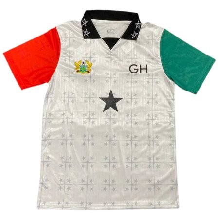 Camisa Seleção de Gana Branca 2025/26 Especial Masculina