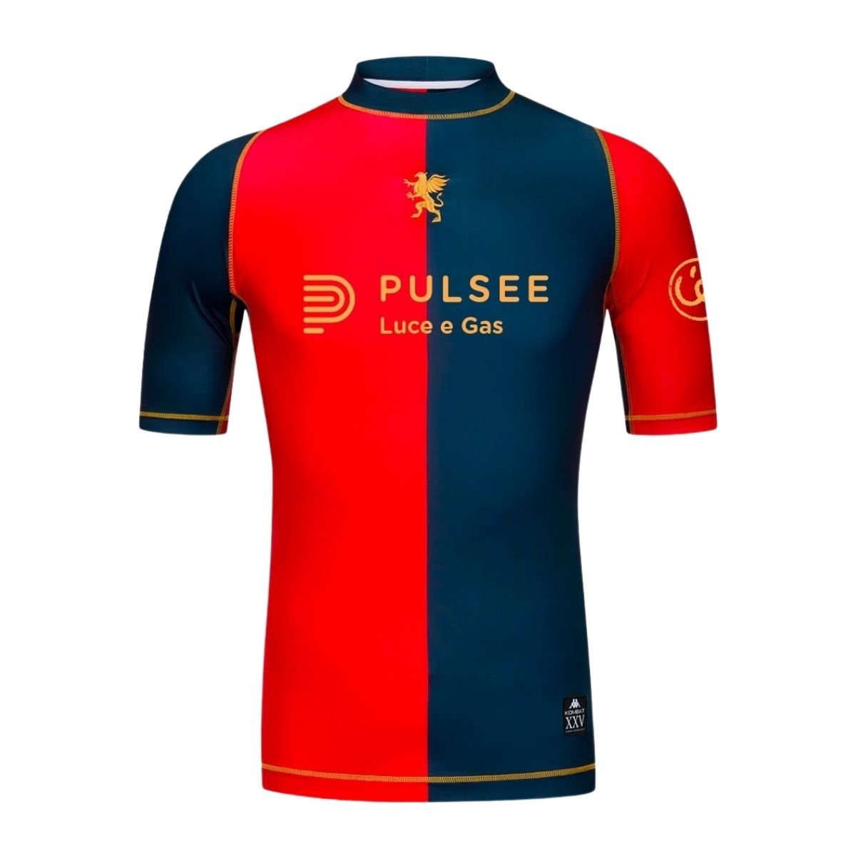 camisa-genoa-cfc-vermelha-azul-2025-26-masculina Camisa Genoa CFC Vermelha/Azul 2025/26 Masculina