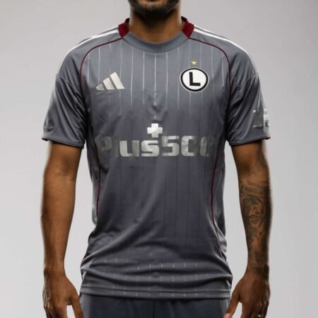 Camisa Légia Varsóvia Preta 2025/26 Third III Masculina